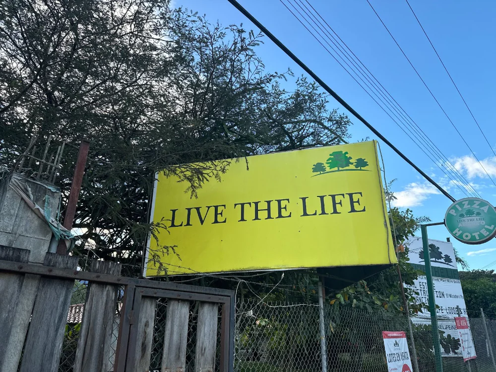 Live the Life Signage